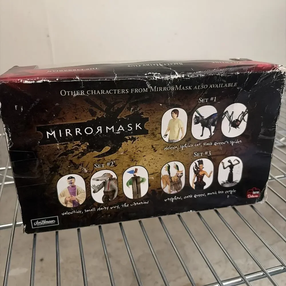 The Jim Henson Company MirrorMask 3-Piece PVC Figure Set New Damaged Boxed